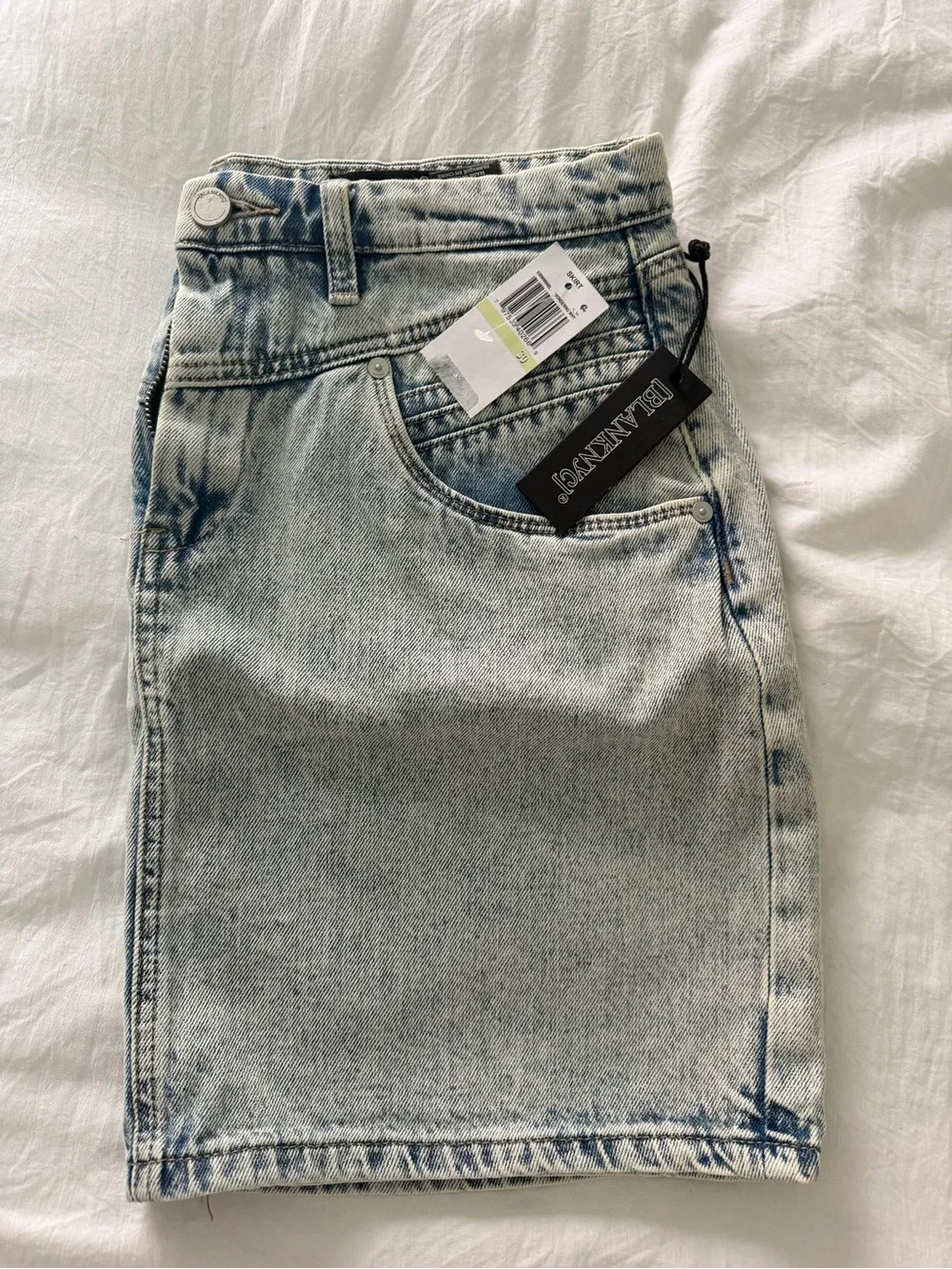 NWT Blank NYC Denim Skirt Size 30